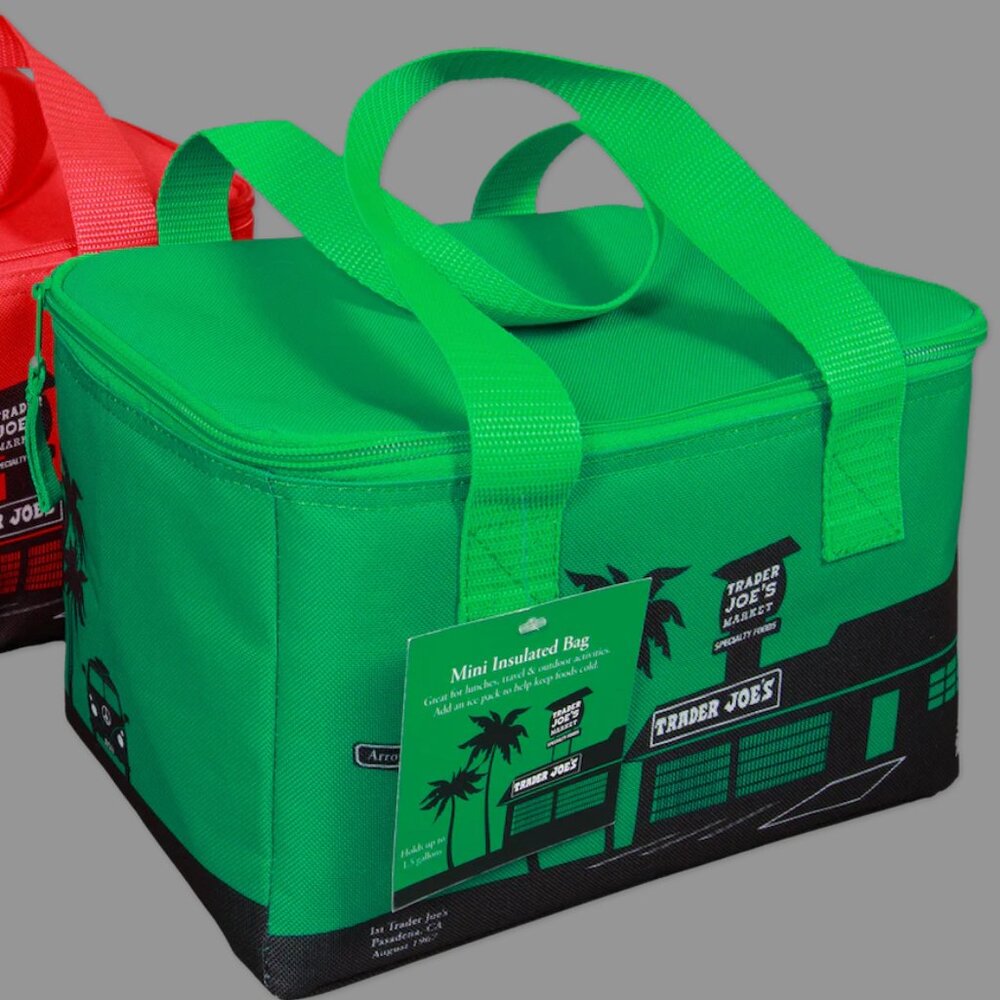 Trader Joe's Mini Insulated Bag—Green